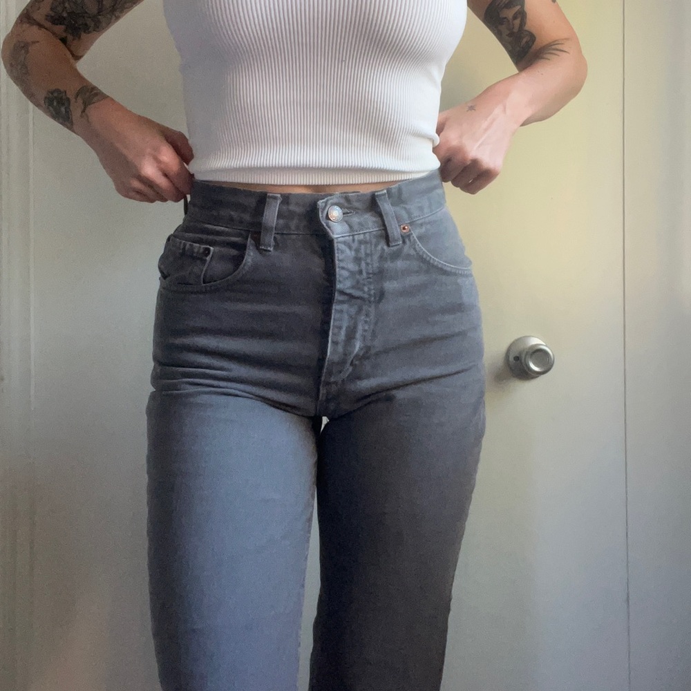 Vintage Gray Italian Jeans